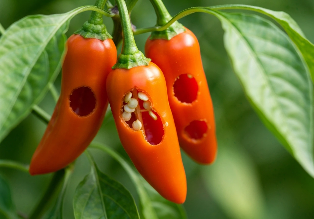 which bird eat chillies