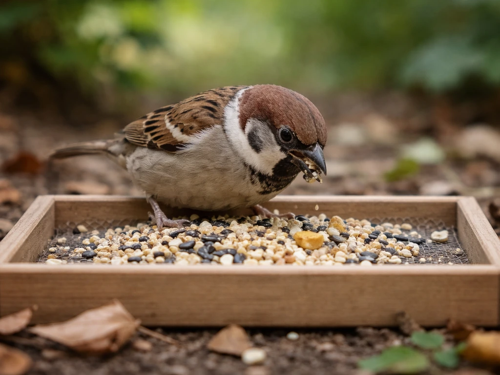 What Sparrow Birds Eat: Seasonal Diet and Safe Feeding