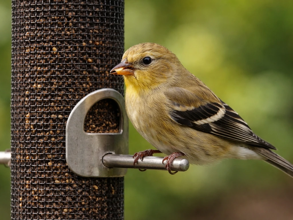 What Bird Eats Thistle Seed Nyjer and How to Attract Them