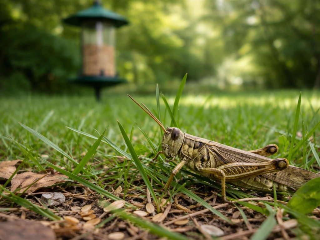 What Do Bird Grasshoppers Eat? Diet and Feeder Tips
